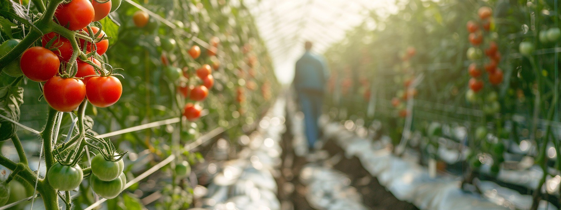 Vertical farming tomatoes